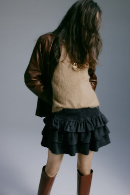 Falda pantal?n con dise?o escalonado - H&m фото 5