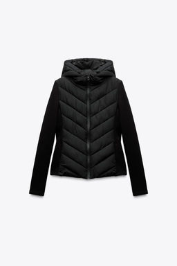 CONTRAST PUFFER JACKET - Zara фото 6