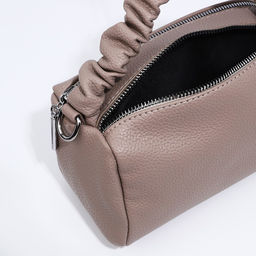 Сумка-багет на молнии, цвет бежевый - Simaland фото 7