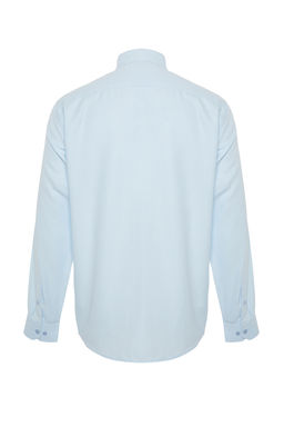 TRENDYOL MAN Gri Regular Nak?sl? Kolay Utulenebilir Smart Oxford Gomlek TMNAW24GO00089 - Trendyolmilla фото 9