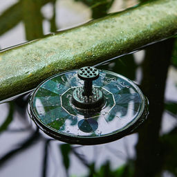 USL-S-825/PT180 RGB FOUNTAIN Садовый светильник на солнечной батарее Фонтан. Плавающий. 12 светодиодов. RGB свет. 1*АA Ni-Mh аккумулятор в/к. IP44. TM Uniel - Volpe фото 6