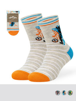 (Omsa) Calzino 21S04 (спорт) (ЧЗ) grigio chiaro melange