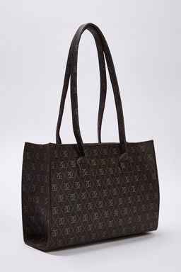 Kahverengi Kad?n Midi/Orta Boy Omuz Cantas? TAKAW26OC00050