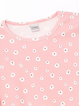 Bisiklet Yaka K?sa Kollu K?z ?ocuk Ti??rt - Waikiki фото 3