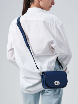 Сумка кожаная кросс-боди Deboro 30879 балтийск