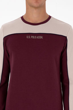 Erkek Bordo Sweatshirt Sepette S_rpriz _ndirim - U.s. polo assn фото 6