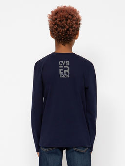 CRB wear/CWJB 63722-41-388 Джемпер для мальчика,темно-синий/Ex.Cherubino  фото 3