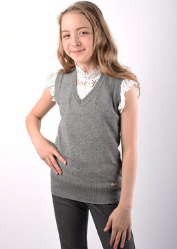 3911 Жилет для девочки - Kiko фото 2