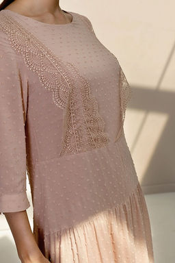 Платье 61709-2 Бежевый