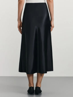 Атласная юбка миди / Zarina  фото 5