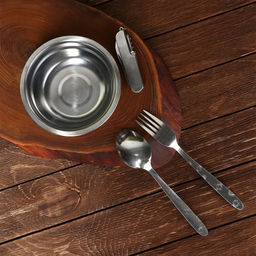 Подарочный набор посуды для похода Настоящему мужчине, 10 предметов - Сима-ленд фото 2