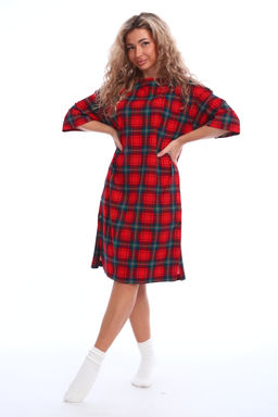 Платье-туника на клепках