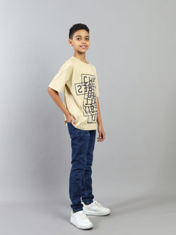 CRB wear / CSJB 64119-31K Футболка для мальчика,бежевый/Ex.Cherubino  фото 2