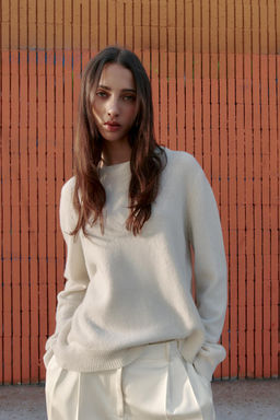PLAIN KNIT JUMPER - Zara фото 19