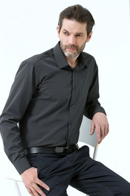 Мужская рубашка 22-52-б-08 - Nicolo angi фото 6