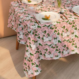 Скатерть Этель Попугай 110х149 см, 80% хл, 20% пэ, сатин 110 г/м2  фото 2