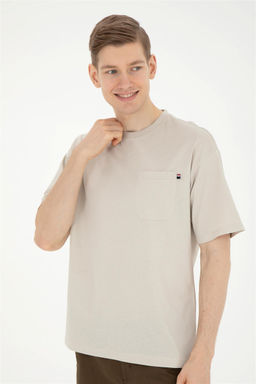 Мужская футболка с камнем