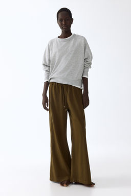 Pantal?n de algod?n con cord?n de ajuste - H&m фото 6