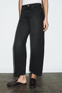 ZW COLLECTION STRAIGHT LOW-RISE JEANS - Zara фото 14
