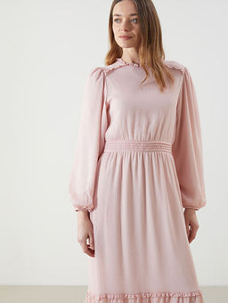 F?rf?rl? Dik Yaka Elbise