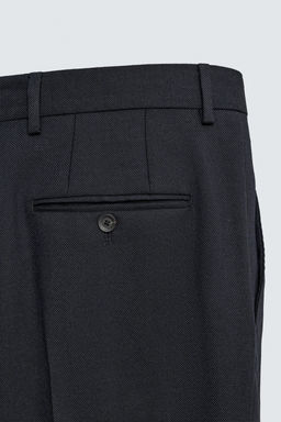 REGULAR FIT SUIT TROUSERS - Zara фото 8