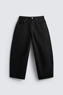 JEANS BALLOON FIT / Negro - Zara фото 7