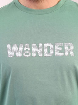 CRB wear/ CSMM 60415-37 Футболка мужская,зеленый/Ex.Cherubino  фото 4