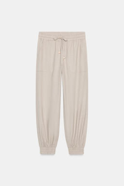 JOGGING TROUSERS WITH ELASTICATED CUFFS - Zara фото 14