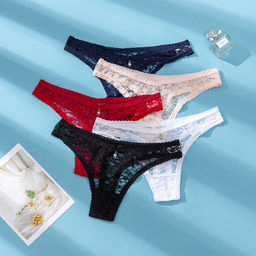 Кружевные трусики-стринги A32317195 - Tadmico фото 7