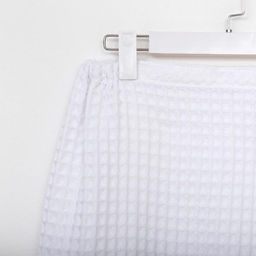 Парео вафельное банное Этель Boho 80*145 см. цв. белый, 100% хл, 290 г/м2  фото 2