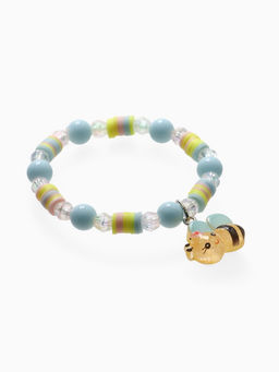 Цена за 2 шт. Браслет детский «Выбражулька. Пчелка с бусинами», d=6 см, цветной