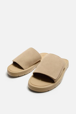 CHUNKY LEATHER SANDALS - Zara фото 2
