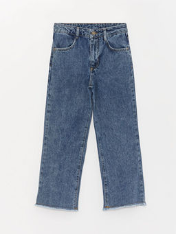 Wideleg K?z ?ocuk Jean Pantolon