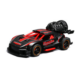 Гоночная машинка свет, звук с имитацией дыма, 1:32, Fast Racers, чёрная
