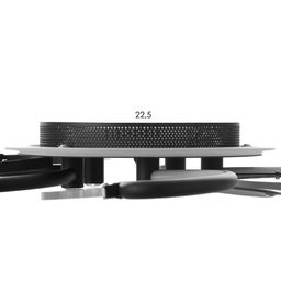 Люстра потолочная BayerLux «Астрид», 5хLED, 110 Вт, 3000-6000К, RGB, черный, 65×65×8 см