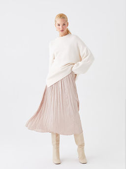 Beli Lastikli Rahat Kal?p Kad?n Etek