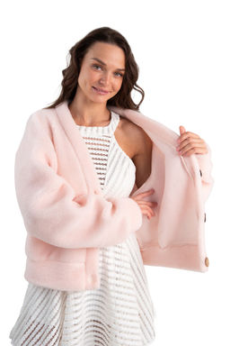 Кардиган КОРОТКИЙ ТЕДДИ