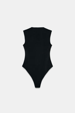 STRETCH SWEETHEART NECKLINE BODYSUIT - Zara фото 11