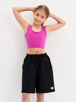 Топ для девочки цвета фуксии - Kogankids фото 12