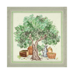 Набор салфеток Этель Olivia 40х40см - 4шт, 100% хлопок, саржа 190гр/м2  фото 3