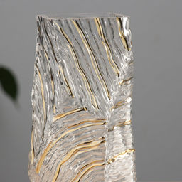 Ваза «Милагрос», грация галант, d=7 см, 24×11 см, стекло, прозрачная