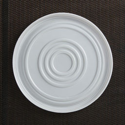 Цена за 480 шт. Крышка одноразовая для суповой миски ПС, d=13.5 см, пластик, белая