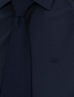 Lacivert Slim Fit Uzun Kollu Basic G_mlek