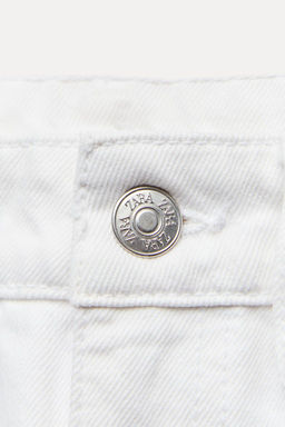 TRF WIDE-LEG MID-RISE FULL LENGTH JEANS - Zara фото 36