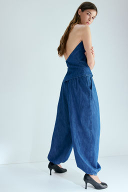Pantal?n globo en denim - H&m фото 2