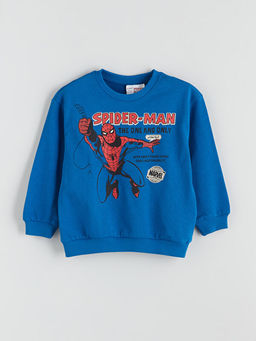 Spider-Man Bask?l? Erkek ?ocuk Sweatshirt ve E?ofman Alt 2li