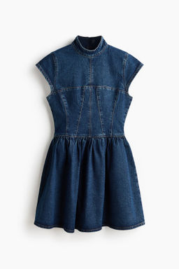 Vestido denim con falda acampanada - H&m фото 2