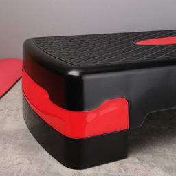 Степ платформа для фитнеса Woohooo StepFit S1 / 68см / красный / уп 5 - ГалеонТрейд фото 4