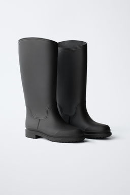 TALL RUBBERISED WELLIES - Zara фото 2