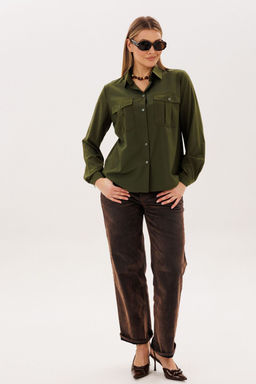 Рубашка ANELLI 1819 хвойный  фото 9